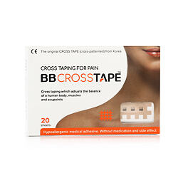 BB Tape Cross Tape C-Type Beige (XL 45 x 50 mm) 40 St.