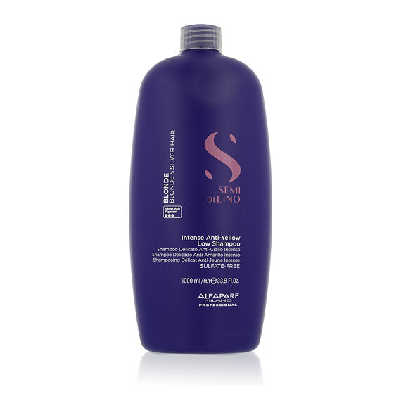 Alfaparf Milano Semi Di Lino Blonde Intense Anti-Yellow Low Shampoo 1000 ml