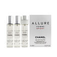 Chanel Allure Homme Sport EDT Füllung 2x20 ml + EDT mit Zerstäuber 20 ml (man)